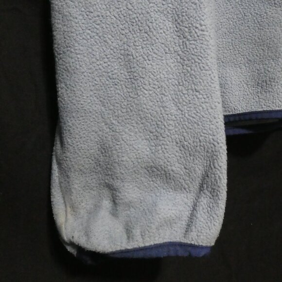 ROOTS | medium | Vintage Light Blue Fleece | 1/4 Zip-Up | Sleeve Pocket | EUC - Picture 7 of 16